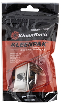 Picture of KleenBore Grab & Go Cleaning Kit 12 Gauge Shotgun 10 Per Pack SK21610