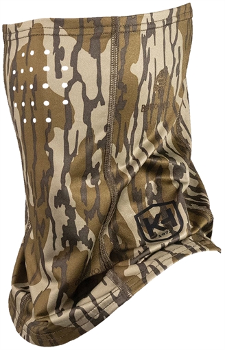 Picture of Knight & Hale Run N' Gun Gaiter Mask One Size Mossy Oak Original Bottomland KHT0213