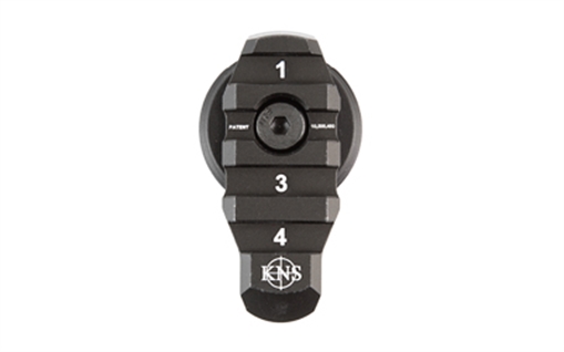 Picture of KNS Precision, Inc. Stock Adapter without Flange, Fits AR-15, Converts Buffer Tube to 1913 Rail, Matte Finish, Black nge AR-MCX Adapter w-o Fla