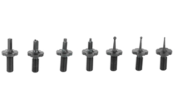 Picture of KNS Precision, Inc. Sight Pack, Fits AR-15/M16, Black Replacement Front Sight Posts - 3 square posts-(.034,.052,.072), 3 round dot posts- (.034,.052,.072), 1 V-notch and Inverted SIGHTPAK