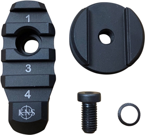 Picture of KNS PRECISION STOCK ADAPTER W/FLANGE AR BUFFER TO PICATINNY RAIL ARMCXADAPTERWITHFLANGE