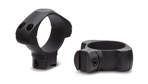 Picture of Konus 2-Piece Steel Riflescope Rings for Airguns & .22 Rails 1" High - Black 7415