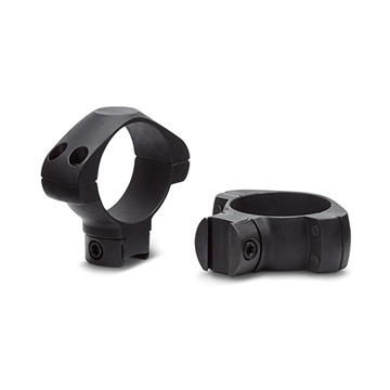 Picture of Konus 2-Piece Steel Riflescope Rings for Airguns & .22 Rails 1" Low - Black 7417
