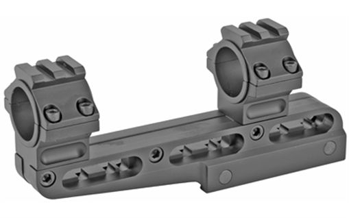 Picture of Konus One-Piece Expandable Cantilever Mount, Fits 32mm to 60mm Objective Lenses, For 1" and 30mm Scopes, Weaver/Picatinny, Base Expands from 166mm to 210mm, Matte Black 7219