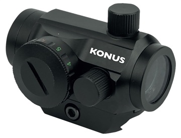 Picture of KONUS SIGHT PRO QR NUCLEAR 2.0 GREEN/RED DOT 1X22 3 MOA DUAL RISER MOUNT MATTE ( 50 PER CASE ) 7215