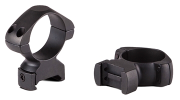 Picture of Konus 2-Piece Steel Riflescope Rings 30mm Low - Matte Black 7405