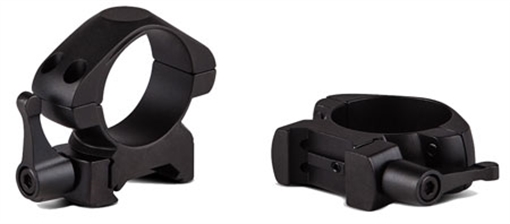 Picture of Konus Steel Rings Matte Black 30mm Quick Release Medium 0 MOA 7410