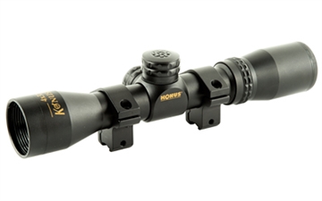 Picture of Konus KonusPro Compact Matte Black 4x32mm 1" Tube Engraved 30/30 Reticle Includes Mounting Rings 7262