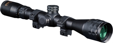 Picture of Konus KonusPro Matte Black 3-9x32mm AO 1" Tube Engraved 30/30 Duplex Reticle Includes Mounting Rings 7267