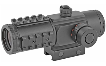 Show details for Konus SightPro, PTS2 Dot Site, Rifle Scope, 3X30mm, 30mm Tube, 2.8 MOA Illuminated Semi Circle and Dot BDC Reticle, Matte Black Finish, Includes Lens Covers and Cleaning Cloth 7203 Picture of Konus SightPro, PTS2 Dot Site, Rifle Scope, 3X30mm, 30mm Tube, 2.8 MOA Illuminated Semi Circle and Dot BDC Reticle, Matte Black Finish, Includes Lens Covers and Cleaning Cloth 7203