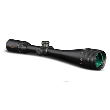 Picture of Konus KonusPro-Plus Long Range Matte Black 6-24x50mm AO 1" Tube Dual Illuminated (Blue/Red) Engraved Crosshair w/Dot Reticle 7274