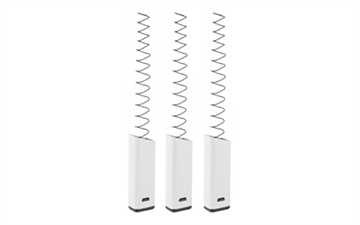 Picture of KRISS USA, Inc Magazine Extension, 45 ACP, +17 Rounds, Alpine White, Fits Kriss VECTOR, 3 Pack, Fits Glock 21 Magazines KVA-MX2K45AP01