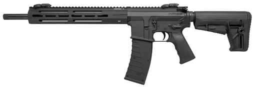 Picture of Kriss USA DMK22C Full Size 22 LR 15+1 16.50" Black Nitride Threaded Barrel, Black Picatinny Rail Aluminum Receiver, M-LOK Handguard, Black Synthetic 6 Position Stock, Black Polymer Grips DM22CBL10