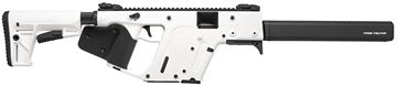 Picture of Kriss USA Vector CRB G2 *CA Compliant 9mm Luger 10+1 16" Black Barrel Shroud, Alpine White Rec & Fixed Stock, Black California Paddle Grip, Flip Up Sights KV90CAP22