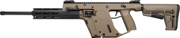 Picture of Kriss USA Vector 22 Gen II CRB Full Size 22 LR 10+1 16" Black Chrome Moly Barrel Flat Dark Earth Cerakote Aluminum Receiver Flat Dark Earth 6 Position Stock Right Hand KV22CFD00