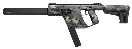 Picture of KRISS USA, Inc VECTOR CRB Gen 2, Semi-automatic Rifle, 45ACP, 16" Threaded Barrel, 1:10 Twist, Cerakote Finish, MultiCam Black, 6 Position Adjustable Stock, Flip Up Sights, 30 Rounds, 1 Magazine KV45-CMCBLK20 KV45CMCBLK20