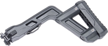 Picture of KRISS USA, Inc VECTOR, Stock Kit, Folding Stock, Fits All Kriss Vector Gen I Models and Gen II Models Built In 2016, Does Not Fit 2017 and later Gen II Models, Requires Hinge On Right Side Of Firearm, Black KVA-FSBL00 KVAFSBL00