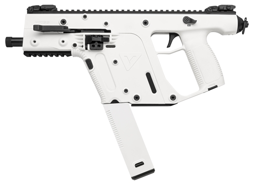 Picture of KRISS USA, Inc Vector SDP Gen 2, Semi-automatic Pistol, 45ACP, 5.5" Threaded Barrel, Alpine White, Flip Up Sights, 30 Rounds, 1 Magazine, Quick Detach Sling Swivel KV45-PAP20 KV45PAP20