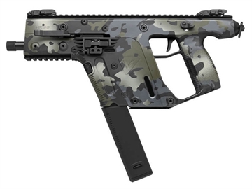 Picture of KRISS USA, Inc VECTOR SDP Gen 2, Semi-automatic Pistol, 9MM, 5.5" Threaded Barrel, MultiCam Black, Flip Up Sights, 40 Rounds, 1 Magazine, Quick Detach Sling Swivel KV90-PMCBLK20 KV90PMCBLK20