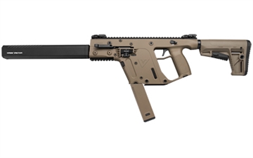 Picture of KRISS USA, Inc VECTOR CRB, Gen II, Semi-automatic Rifle, 9MM, 16" Barrel, Matte Finish, Flat Dark Earth, KRISS Stock, Back-Up Front & Rear Sight, 1 Magazine, 40 Rounds KV90-CFD20