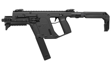 Picture of KRISS USA, Inc VECTOR SBR, Gen II, Semi-automatic, SBR, 45 ACP, 6.5" Threaded Barrel, Matte Finish, Black, KRISS Stock, 30 Rounds, 1 Magazine, Includes Back-Up Front & Rear Sights KV45-SBL30