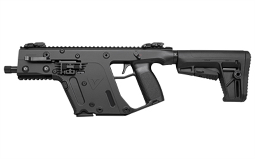 Picture of KRISS USA, Inc VECTOR SBR, Gen II, Semi-automatic, SBR, 9MM, 5.5" Threaded Barrel, Matte Finish, Black, KRISS Stock, 40 Rounds, 1 Magazine, Includes Back-Up Front & Rear Sights KV90-SBL20