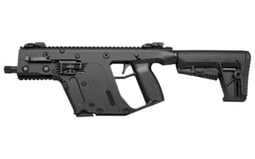 Picture of KRISS USA, Inc VECTOR SBR, Gen II, Semi-automatic, SBR, 9MM, 5.5" Threaded Barrel, Matte Finish, Black, KRISS Stock, 40 Rounds, 1 Magazine, Includes Back-Up Front & Rear Sights KV90-SBL20