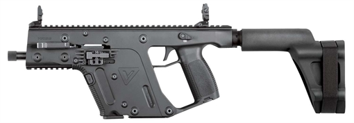 Picture of KRISS VECTOR SDP HGA 5.5" THRD BBL 17RD 9MM BLK W/ STABILIZING BRACE KV90PSBBL20