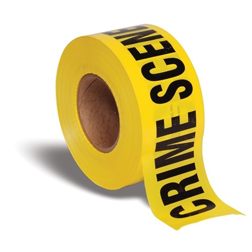 Picture of Kroll International LLC Barricade Tape YLW Crimel KB-CRIME