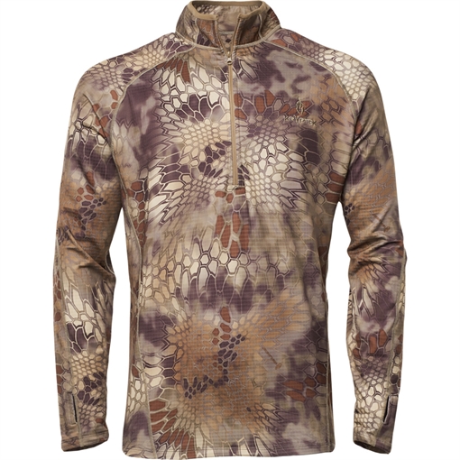 Picture of Kryptek Kryptek Cronos 1/2 Zip Fleece Highlander Large 18CROLSZH5