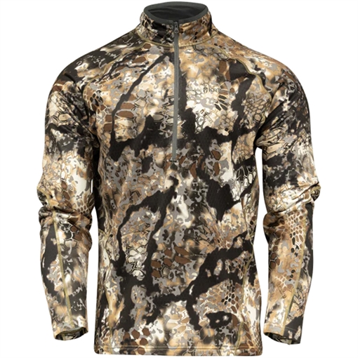 Picture of Kryptek Kryptek Cronos 1/2 Zip Fleece SkyFall 2X-Large 18CROLSZSF7