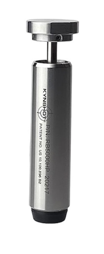 Picture of KynSHOT Hydraulic Recoil Buffer, Fits AR-15 that are Overgassed and 9MM Radial Delayed Blowback Systems, Stainless Steel Construction, Silver RB5000HP