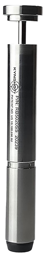 Picture of KynSHOT Short Stroke Hydraulic Recoil Buffer, Fits AR-9 Style PCC that Uses an A1 or A2 Rifle Length Fixed Stock (Internal Depth 9.5"), Stainless Steel Construction, Silver RB5020SS