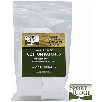 Picture of TACSHIELD L Rifle Cotton Patch 250PK WH 03957B 843119031080