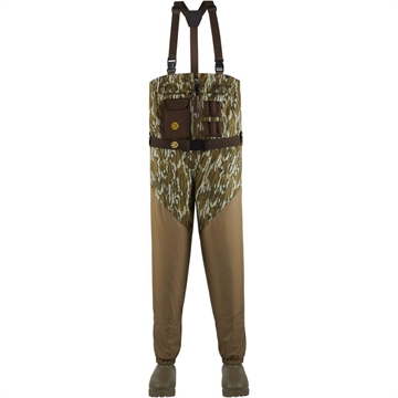 Picture of LaCrosse Alpha Agility Select Waders Front Zip Mossy Oak Bottomland 9 725363-09