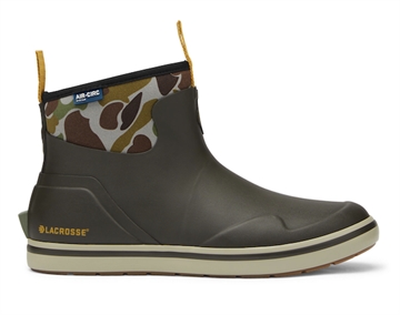 Picture of LACROSSE ALPHA DECK BOOT 6" BLK OLV CAMO 621201--