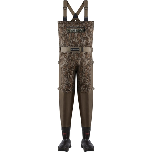 Picture of LaCrosse Alpha Swampfox Breathable Mossy Oak Bottomland 1000G Size 10 700087-10