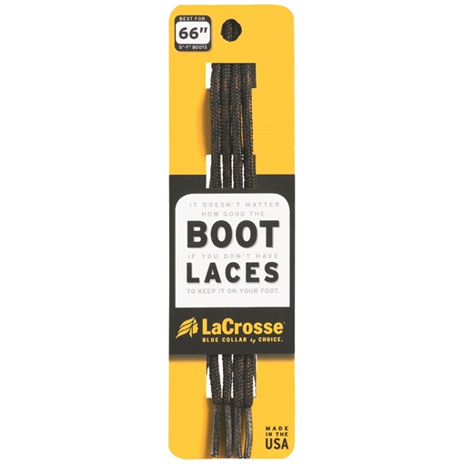 Picture of Lacrosse LaCrosse Boot Laces Black/Brown 76 in. 983001