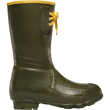 Picture of Lacrosse Insulated Pac Rubber Boots 12" OD Green Size 10 260040-10