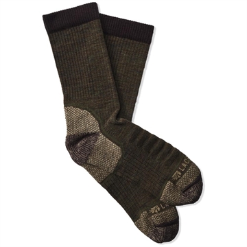 Picture of Lacrosse Lacrosse Men's Copper Merino Socks Lightweight Crew Olive Medium 913326-M