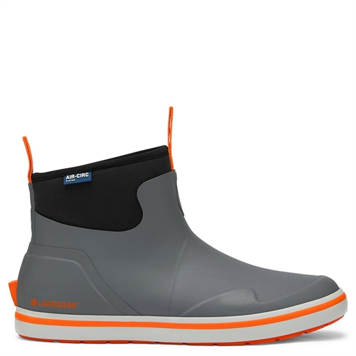 Picture of Lacrosse Lacrosse Men's Alpha Deck Boot Gray/Orange Size 11 621200-11M 62120011