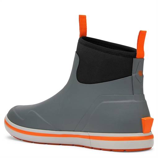 Picture of LaCrosse Mens Alpha Deck Boot 6" Grey/Orange Size 8 62120008
