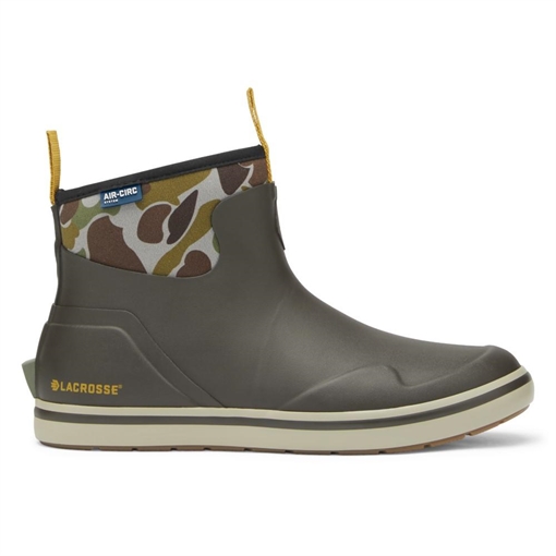 Picture of Lacrosse Lacrosse Men's Alpha Deck Boot Black Olive/Camo Size 13 M 621201-13