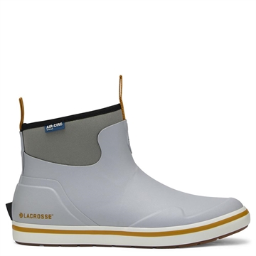 Picture of LaCrosse Mens Alpha Deck Boot 6" Wild Dove Grey Size 10 62120210
