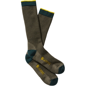 Picture of Lacrosse Lacrosse Men's Merino Midweight Socks Crew OD Green Large 913322-L