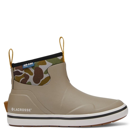 Picture of LaCrosse Womens Alpha Deck Boot 6" Timber Wolf/Camo Size 10 62120510