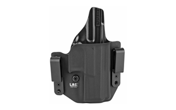 Picture of L.A.G. Tactical, Inc. Defender Series, OWB/IWB Holster, Fits CZ P-10 C, Kydex, Right Hand, Black Finish 17014