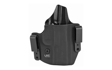 Picture of L.A.G. Tactical, Inc. Defender Series, OWB/IWB Holster, Fits FN 509, Kydex, Right Hand, Black Finish 10020