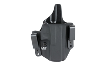 Picture of L.A.G. Tactical, Inc. Defender Series, OWB/IWB Holster, Fits Glock 17/22/31, Kydex, Right Hand, Black Finish 1013