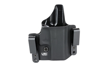 Picture of L.A.G. Tactical, Inc. Defender Series, OWB/IWB Holster, Fits Glock 43/43X, Kydex, Right Hand, Black Finish 1053